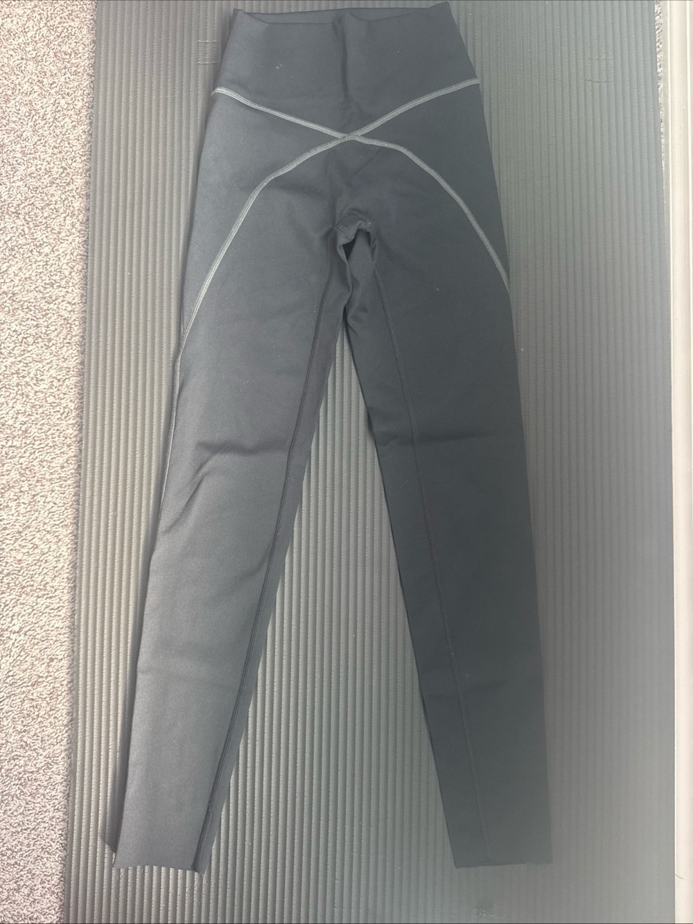 aerie Black OFFLINE High-Rise 7/8 Leggings - XS